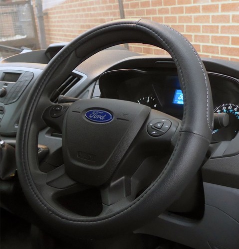 Black steering wheel cover - steering,