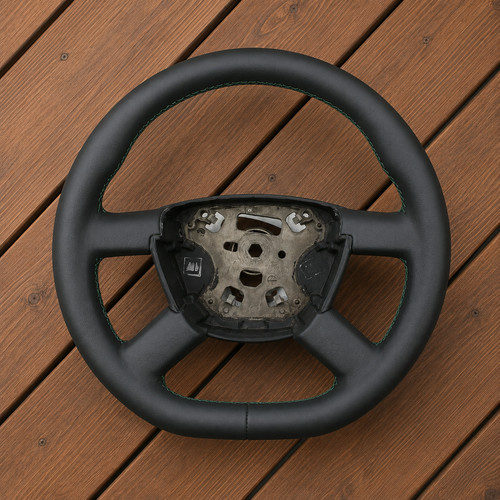 New leather steering wheel for - steering,